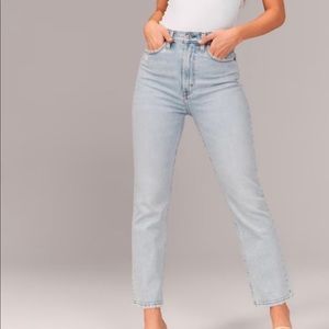 Abercrombie curve love high rise ankle jeans